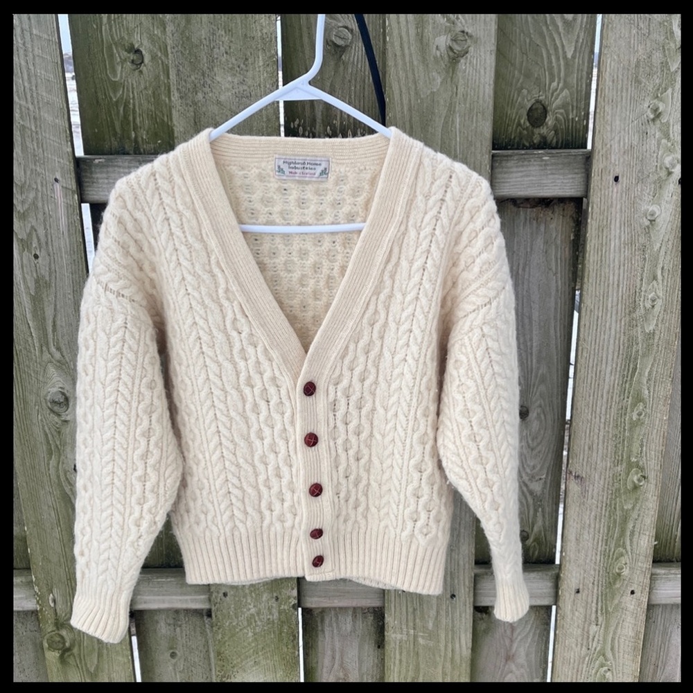100% Wool Cardigan